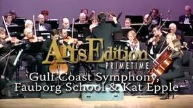 Video thumbnail: Arts Edition Primetime Gulf Coast Symphony, Fauborg School, Kat Epple