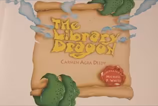 The Library Dragon (Espanol)