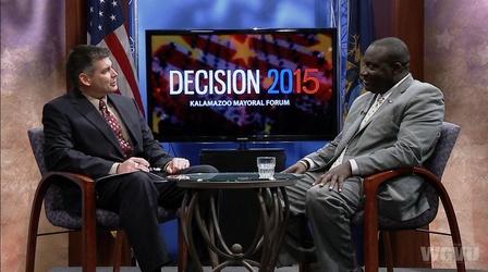 Video thumbnail: WGVU Presents Decision 2015 Kalamazoo Mayoral Candidate Forum part 2