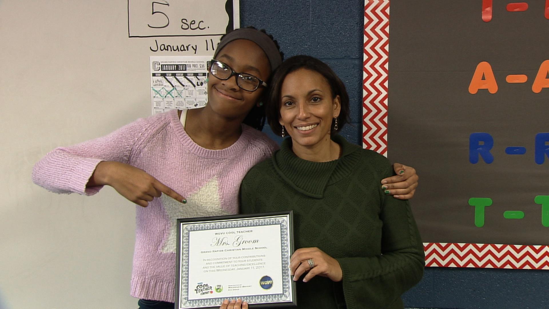 Cool Teacher Contest - Mrs. Groom | WGVU Presents | ALL ARTS