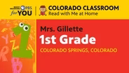 1st Grade with Mrs. Gillette – Lesson # 9