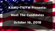 Meet The Candidates: Fall 2018
