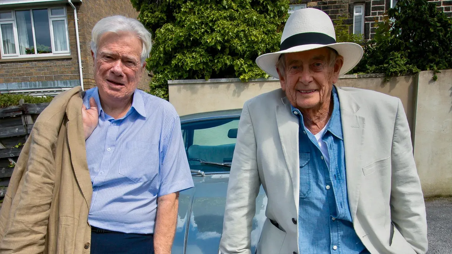 Derek Fowlds and Bill Simons