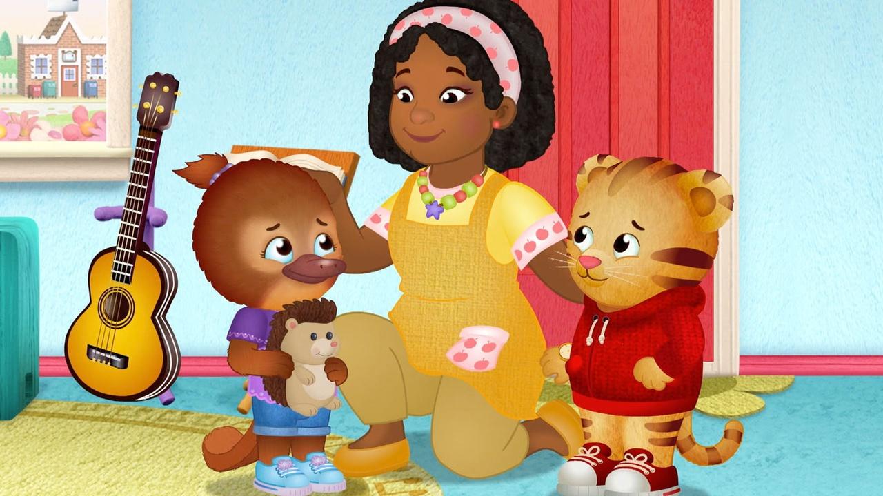 Daniel Tiger's Neighborhood Jodi's First Day At School; Daniel Plays At 