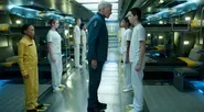 Harrison Ford and Asa Butterfield for "Enders Game"