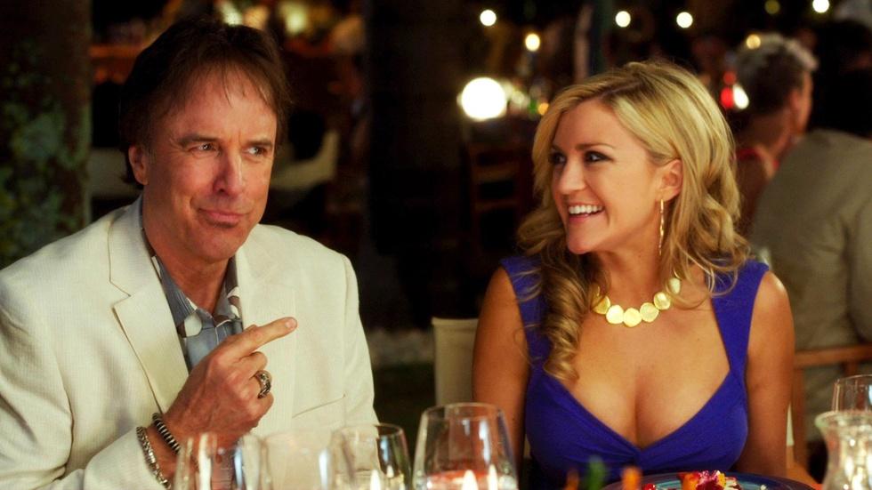 Kevin Nealon and Jessica Lowe for "Blended" image
