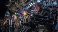 Tom Cruise and Emily Blunt for "Edge of Tomorrow"