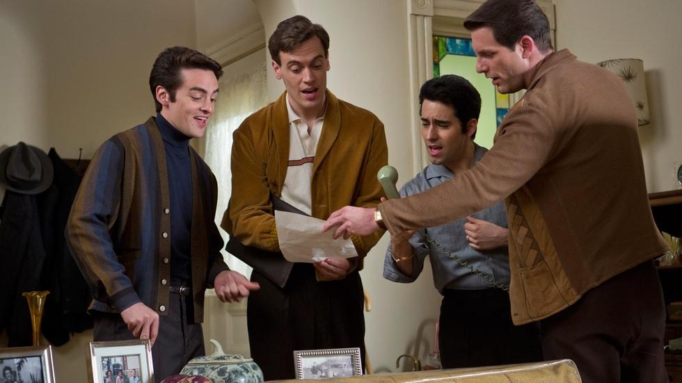 The stars of "Jersey Boys" image