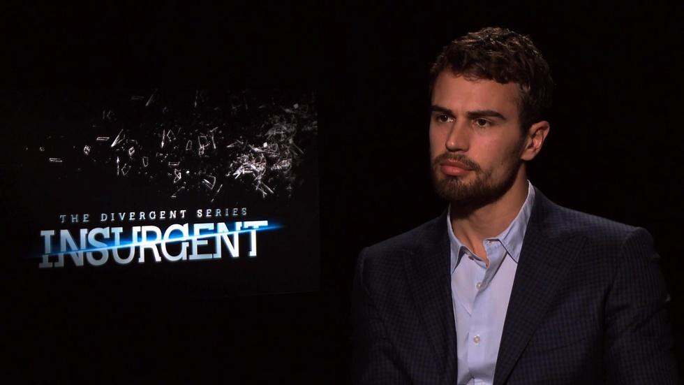 Theo James for "Insurgent" image
