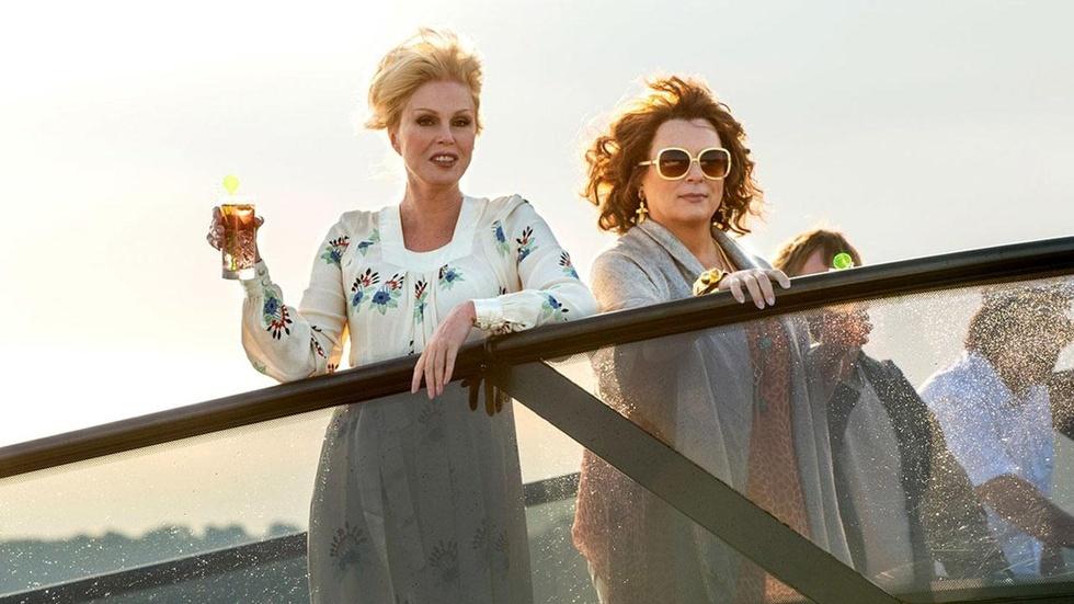 Jennifer Saunders & Joanna Lumley for "Absolutely Fabulous" image