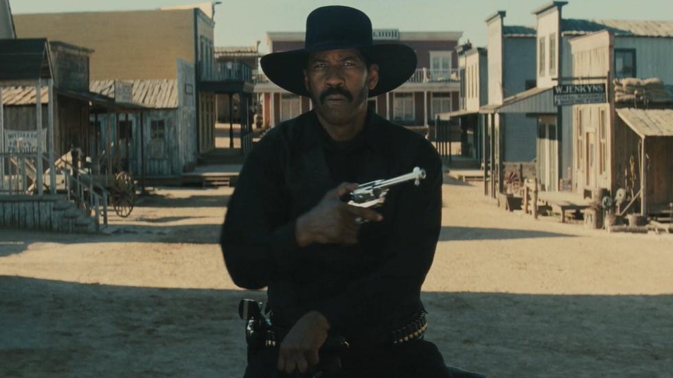 Antoine Fuqua and Denzel Washington for "The Magnificent 7" image