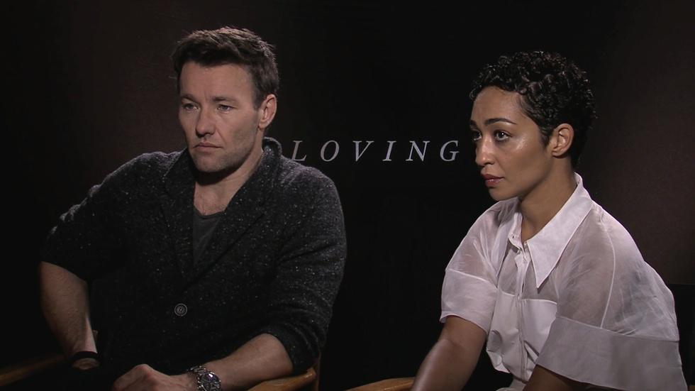 Joel Edgerton and Ruth Negga for "Loving" image