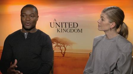 Video thumbnail: Flicks David Oyelowo & Rosamund Pike for "A United Kingdom"