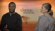 David Oyelowo & Rosamund Pike for "A United Kingdom"
