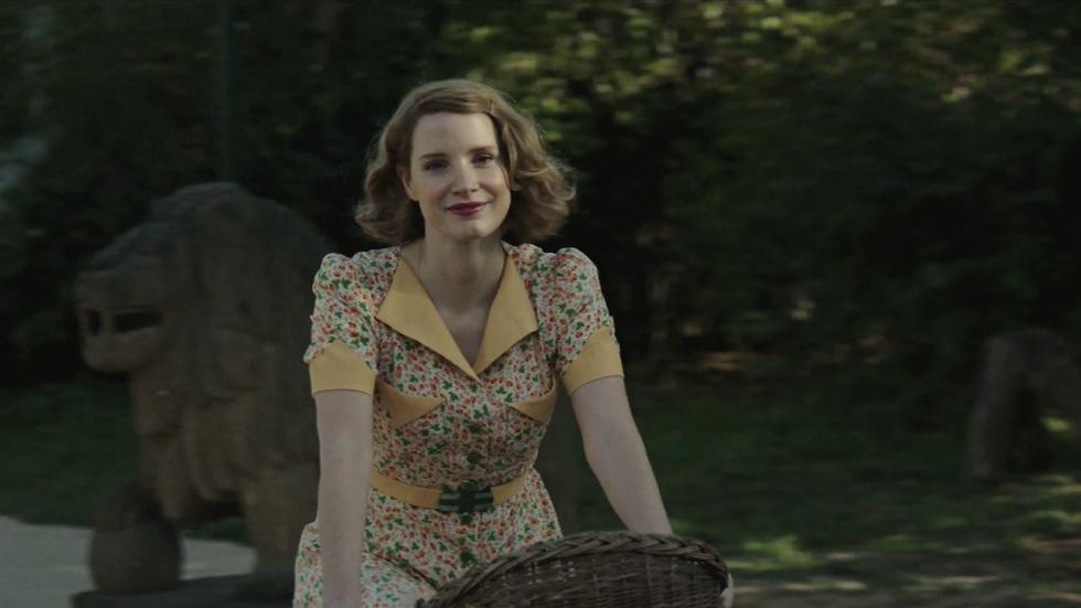 Jessica Chastain for "The Zookeeper's Wife" image
