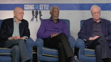 Video thumbnail: Flicks The Stars of "Going in Style"