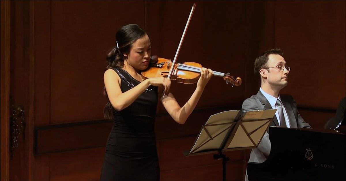 On Stage at Curtis Graduation Recital by Violinist Eunice Kim PBS