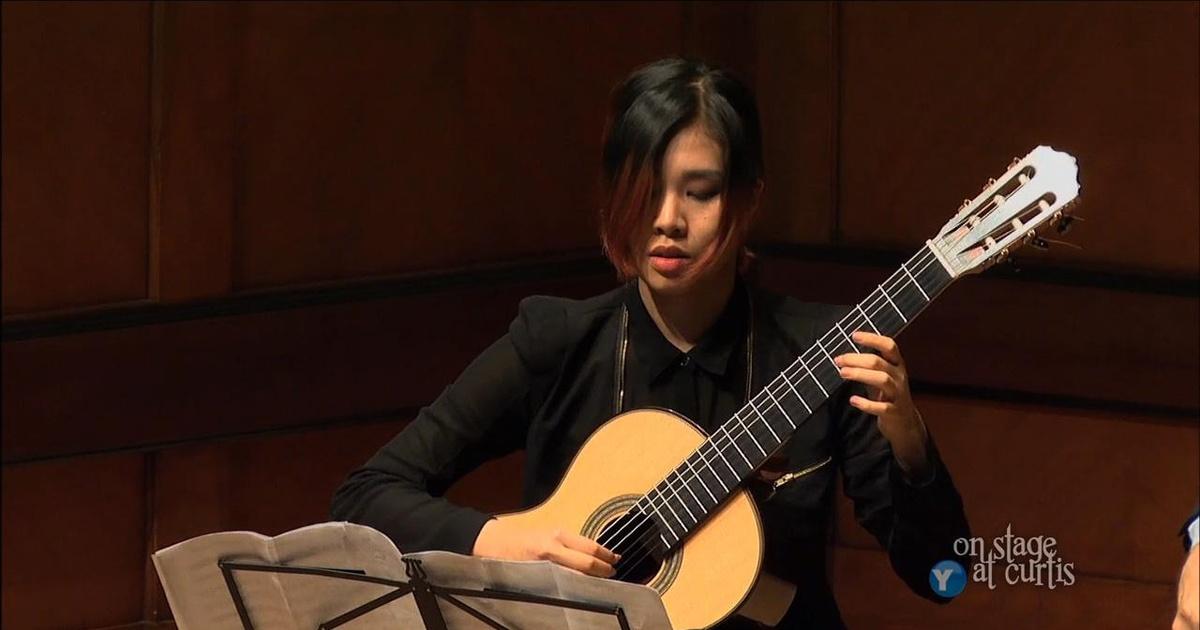 On Stage at Curtis Student Recital PBS