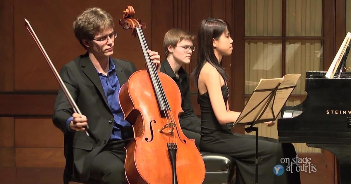 On Stage at Curtis Student Recital Brahms PBS