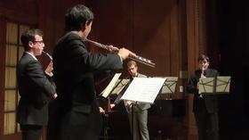 Video thumbnail: On Stage at Curtis Student Recital: Tchaikovsky, Mendelssohn, Bach, Ligeti