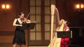 Video thumbnail: On Stage at Curtis Student Recital: Saint-Saens, Crumb, Brahms