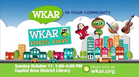 Video thumbnail: In Your Community WKAR PBS Kids Day