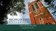 2013 Advanced Degrees - MSU Fall Commencement