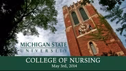 Spring 2014 College of Nursing Commencement