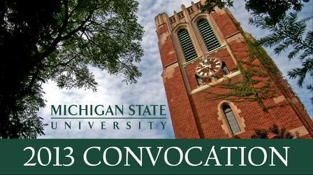 Video thumbnail: MSU Commencements 2013 School of Music Commencement Ceremony