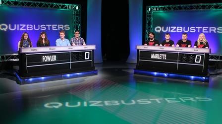 Video thumbnail: QuizBusters Fowler vs Marlette