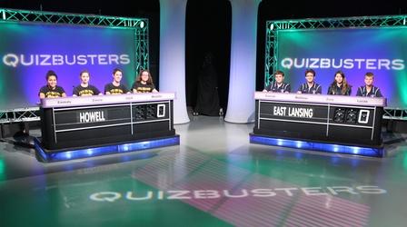 Video thumbnail: QuizBusters Howell vs. East Lansing | #2813