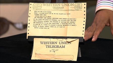 Video thumbnail: Kentucky Collectibles Martin Luther King Jr. Telegram
