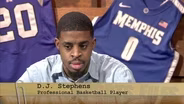 Pro Basketball Player D.J. Stephens