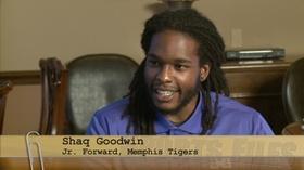 Video thumbnail: Sports Files Memphis Tigers Basketball Forward Shaq Goodwin