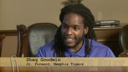 Memphis Tigers Basketball Forward Shaq Goodwin