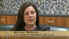 Video thumbnail: Sports Files The U of M Women's Basketball Head Coach Melissa McFerrin