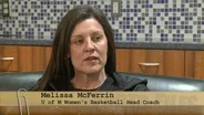 The U of M Women's Basketball Head Coach Melissa McFerrin