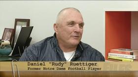 Video thumbnail: Sports Files Former Notre Dame Football Player Rudy Ruettiger