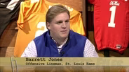 St. Louis Rams offensive lineman Barrett Jones