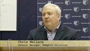 Grizzlies General Manager Chris Wallace