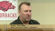 Arkansas Razorbacks Head Football Coach Bret Bielema