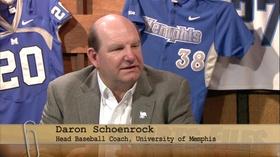 Video thumbnail: Sports Files Memphis Tiger's Head Baseball Coach Daron Schoenrock