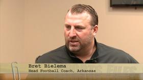 Video thumbnail: Sports Files Razorbacks Head Football Coach Bret Bielema