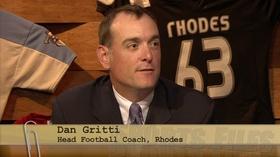 Video thumbnail: Sports Files Rhodes College Football Coach Dan Gritti