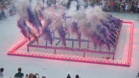 Video thumbnail: Art Loft A Purple Poem for Miami by Judy Chicago