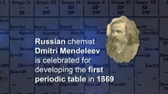 The Timeline: The Periodic Table