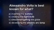 Who is Alessandro Volta?