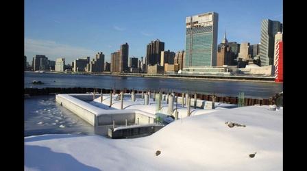 Four Freedoms Park Time Lapse: "The Room" in Winter
