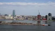 Four Freedoms Park Time Lapse: Wide View of Construction 