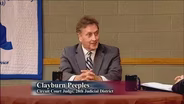 Clayburn Peeples - Circuit Court Judge, 28th Judicial Dist.